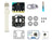 Yahboom Wrist:bit wearable watch kit based on BBC Micro:bit V2/V1.5 board - Yahboom
