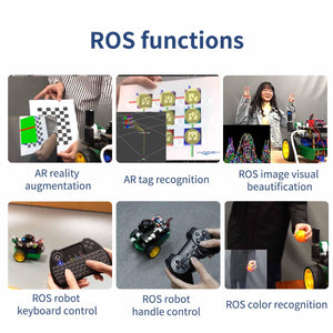 Yahboom Jetbot AI Vision Robot Car ROS Includes functions like AR Tag Recodnition and Image visual beautification