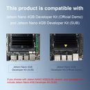 Yahboom Jetson Transbot is compatible with Jetson Nano 4GB Developer Kit, which can be purchased or not.