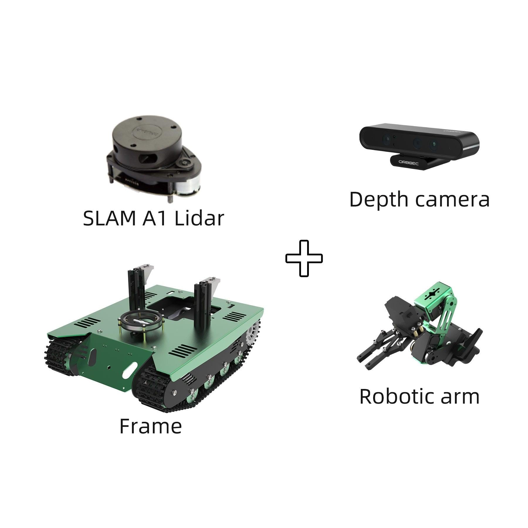 Yahboom ROS Transbot Robot Python programming with Lidar Depth camera for Jetson NANO 4GB(B01/SUB) - Yahboom