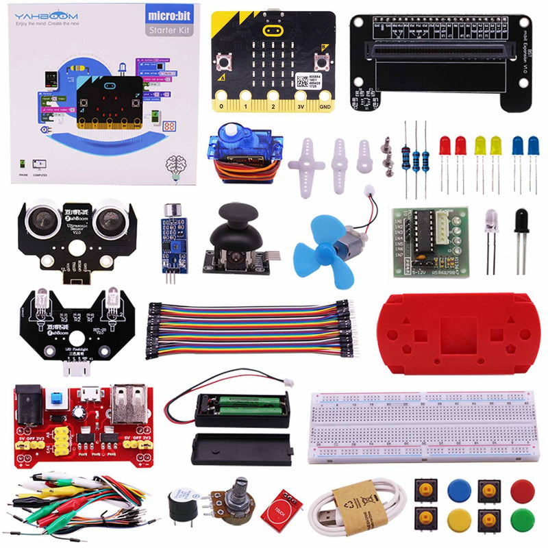 Yahboom micro:bit starter kit for beginner compatible with V1.5/ V2 board - Yahboom