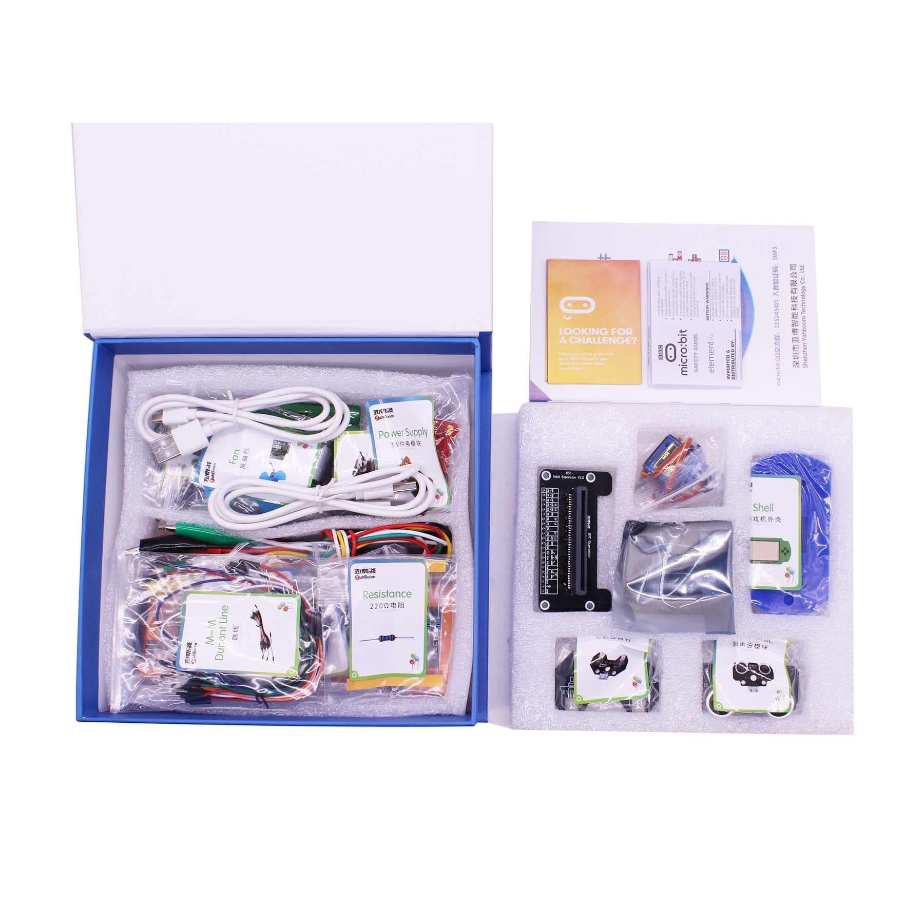 yahBoom マイクロビット学習セット Yahboom Microbit Starter Sensor Kit for Beginner for Microbit V2 V1.5