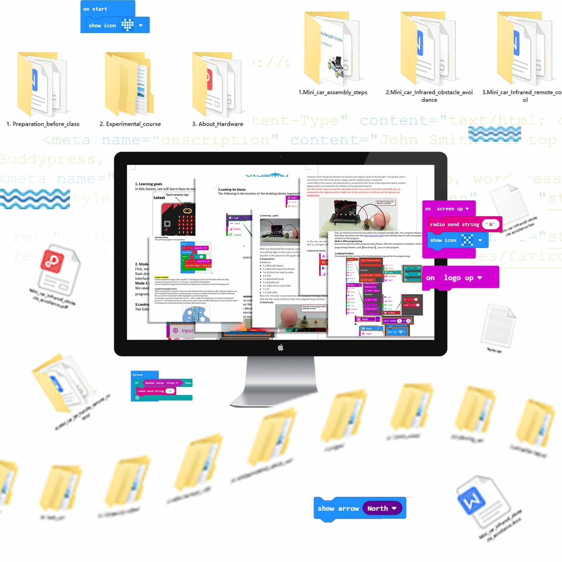 Yahboom Microbit Starter Sensor Kit for Beginner for Microbit V2 V1.5