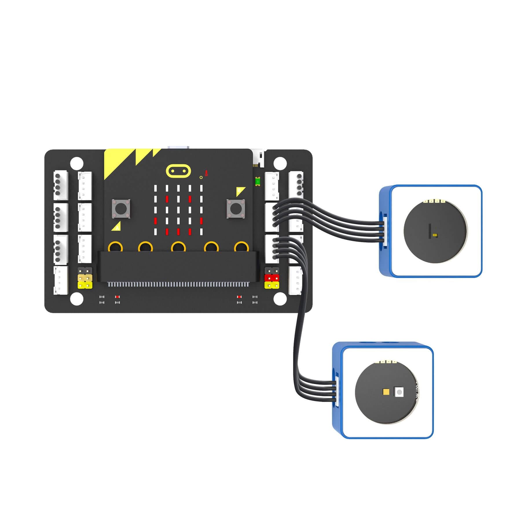 Yahboom sensor expansion board with PH2.0 port for World of module compatible with BBC Micro:bit Arduino Raspberry Pi Pico - Yahboom