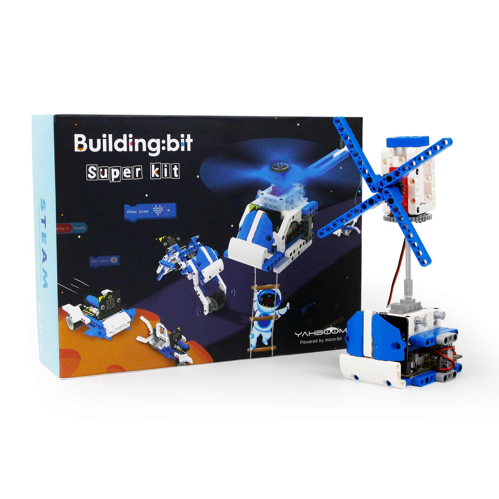 Yahboom 16 In 1 Superkit Programmable LEGO Building Kit For Micro:bit